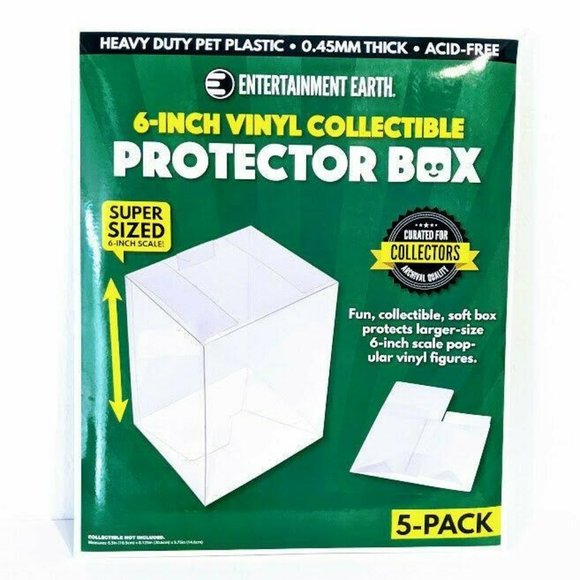Funko Other - Entertainment Earth 6-Inch Vinyl Collectible Collapsible Protector Box 5-Pack